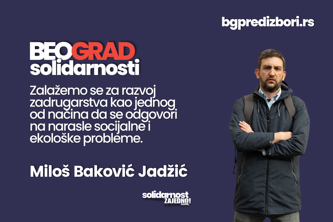 Beograd, grad solidarnosti – grad koji podstiče zadrugarstvo