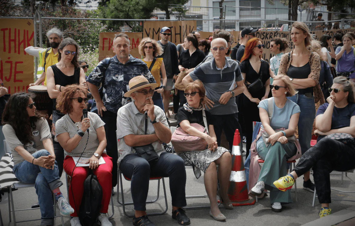 Protest Kulturni Radnici